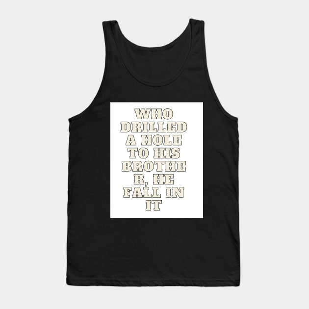 Beautiful texts Tank Top by  Faya